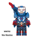 Lego Minifigures Marvel DC Nhân Vật War Machine Mẫu Mới Ra Siêu Đẹp WM792