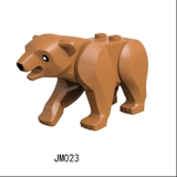 Lego Minifigures Động Vật Gấu Nâu Gấu Trúc JM023 JM024