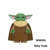 Lego Minifigures Nhân Vật Baby Yoda Trong Star Wars Mẫu Mới Ra Siêu Đẹp WM926