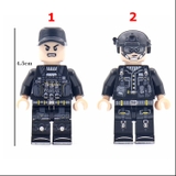 Minifigures Nhân Vật Lính Đặc Nhiệm Swat Được Thiết Kế Đẹp NO.855
