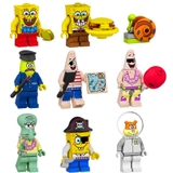 Minifigures Các Mẫu Nhân Vật Trong Phim Hoạt Hình Chú bọt biển tinh nghịch SpongeBob FL1002 - Đồ Chơi Lắp Ráp Mini