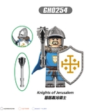Mini Nhân Vật Chiến Hiệp Sĩ Và Chiến Mã Trung Cổ Full Giáp Siêu Đẹp G0133 - Đồ Chơi Lắp Ráp Mô Hình Medieval Knights