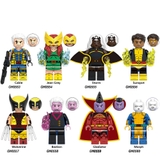 Mini Mô Hình Siêu Nhân Siêu Anh Hùng Jean Grey Storm G0107 - Đồ Chơi Lắp Ráp Nhân Vật Truyện Tranh