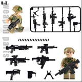 Vỉ Phụ Kiện Vũ Khí Quân Đội Thế Hệ Mới NO.518 - Phụ Kiện Lego Army