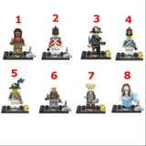 Lego Minifigures Các Mẫu Nhân Vật Trong Seri Phim Cướp Biển Vùng CARIBBE Mẫu Siêu Đẹp