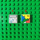 Phụ Kiện Bản Đồ NO.1191 - Phụ Kiện Lego MOC City