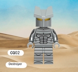 Minifigures Nhân Vật Phản Diện Robot Kẻ Hủy Diệt Destroyer CQ02 Trong Marvel DC - Đồ Chơi Lắp Ráp Mini