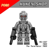 Lego Minifigures Nhân Vật The Terminator Phiên Bản Mạ Crom Sáng Bóng PG1257