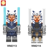 Minifigure Mẫu Nhân Vật Ahsoka Trong Star Wars Mẫu Mới Nhất WM2113 WM2114