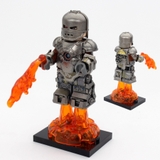 Minifigures Nhân Vật Siêu Anh Hùng Người Sắt Ironman Mark I MK1 Phiên Bản Cao Cấp CQ01