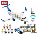 LEGO GUDI 8912 - Lắp Ráp Máy Bay Chở Khách Cỡ Lớn và Sân Bay 652 Chi Tiết!