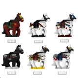 Minifigures Các Mẫu Ngựa Trong Tam Quốc Siêu Đẹp DW001 DW002 DW003 DW004 DW005 DW006