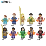 Minifigures Nhân Vật Trong Phim Marvel Eternals Mẫu Mới Ra KF6147 - Đồ Chơi Lắp Ráp Thena  Gilgamesh Makkari Ikaris