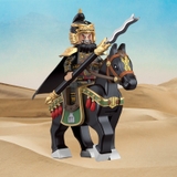 Minifigures Nhân Vật Trương Phi Cùng Ngựa Chiến 208001 Tướng Tam Quốc - Đồ Chơi Lắp Ráp Mini