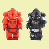 Minifigures Warhammer 40k TV198-200 Chiến Binh Bán Thần Adeptus Astartes Space Marines - Đồ Chơi Lắp Ráp Mini