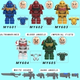 Minifigures Warhammer 40k MY601-605 Chiến Binh Bán Thần Adeptus Astartes Space Marines - Đồ Chơi Lắp Ráp Mini