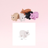 Mini Một Chú Lợn Con Đang Yêu NO.1657 - Phụ Kiện Đồ Chơi Lắp Ráp Mô Hình Thú Nuôi