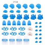 COMBO 48 Món Phụ Kiện Trang Bị Giáp Khiên Balo Mũ Dành Cho Lính UN CT148 Lực Lượng Gìn Giữ Hòa Bình