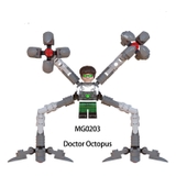 Minifigures Nhân Vật Tiến Sĩ Bạch Tuộc Doctor Octopus Trong Phim Người Nhện MG0203 - Đồ Chơi Lắp Ráp Siêu Anh Hùng