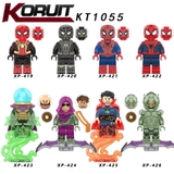 Minifigures Các Mẫu Nhân Vật Siêu Anh Hùng Người Nhện Spiderman Mysterio KT1055 - Đồ Chơi Lắp Ráp Mini