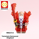 Mini Nhân Vật Ichigo Yamamoto Trong Anime Bleach Sứ Mệnh Thần Chết WM2573-A Đồ Chơi Lắp Mô Hình Hoạt Hình