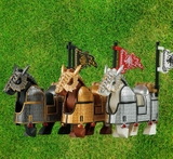 Minifigures Chiến Mã Có Trọng Giáp Đầy Đủ 20688 - Đồ Chơi Lắp Ráp Ngựa Chiến Trong Tam Quốc