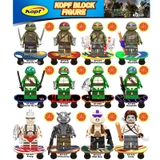 Minifigures Các Mẫu Nhân Vật Trong Ninja Rùa Phần Mới Nhất Với Trang Phục Đẹp Mắt KF6125  - Đồ Chơi Lắp Ráp Mini