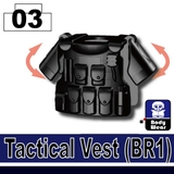 Một Bộ Giáp Đặc Biệt Cho Lính Đặc Nhiệm BR1 NO.1173 - Phụ Kiện MOC Lego Army Vactical Vest