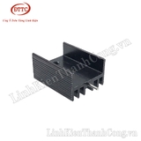 Nhôm Tản Nhiệt TO220 15x10x20mm Đen