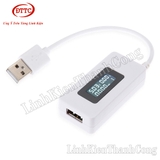 USB Đo Dung Lượng, Điện Áp Và Dòng Điện Hiển Thị LCD KCX-017