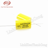 Tụ AUDIOPHILER 10uF 250V 106J Màu Vàng