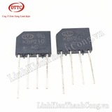 Diode Cầu KBP210 2A 1000V DIP-4