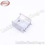 Nhôm Tản Nhiệt TO247 23x16x25mm Trắng