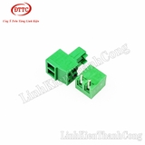 Cầu Đấu Terminal Cong 15EDG 3.81mm 2P (Đực + Cái)