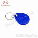 Thẻ Từ RFID Tần Số 13.56Mhz Có Móc Khóa Màu Xanh