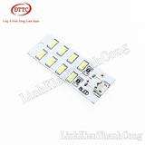 Module LED 8 Bóng Siêu Sáng Nguồn Micro USB