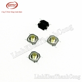 Nút Nhấn 4 Chân SMD 4x4x3mm Đầu Đồng