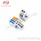 Cút Nối Dây Điện KV-424 2 Đầu Vào 4 Đầu Ra