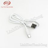 Cáp Sạc Nhanh USB Type-C 5A Trắng Dài 1 Mét