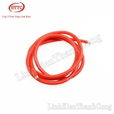 Dây Điện Silicon Siêu Mềm 12AWG Chống Cháy Chịu Nhiệt 200 Độ C Màu Đỏ (Mét)