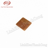 Tấm Tản Nhiệt Đồng 15x15mm Dày 0.5mm (Đồng Đỏ)