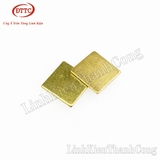 Tấm Tản Nhiệt Đồng 15x15mm Dày 1mm (Đồng Đỏ)