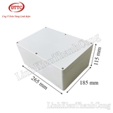 Hộp Nhựa ABS 265x185x115mm (Chống Nước IP65)