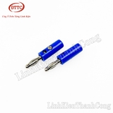 Jack Bắp Chuối 4mm Đực Màu Xanh Dương (1 Chiếc)