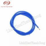 Dây Điện Silicon Màu Xanh Dương 16AWG 1.5 mm2  Siêu Mềm, Chống Cháy Chịu Nhiệt 200 Độ C (Mét)