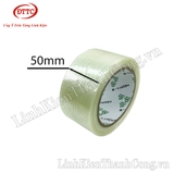 Băng Dính Sợi Thủy Tinh Rộng 50mm, Cuộn Dài 25m