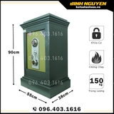 Két sắt Việt Tiệp (Đúc đặc) K65 chính hãng giá rẻ nhất