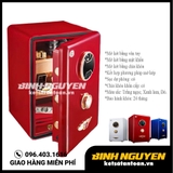 Két sắt thông minh HK-A1/D-70-ALS màu đỏ chính hãng