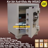 KÉT SẮT CAO CẤP WELKO US68 ĐIỆN TỬ