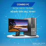 Bộ Máy Tính Dell Optiplex 7010DT i7/8GB/SSD 240GB + Màn Dell Led 24inch